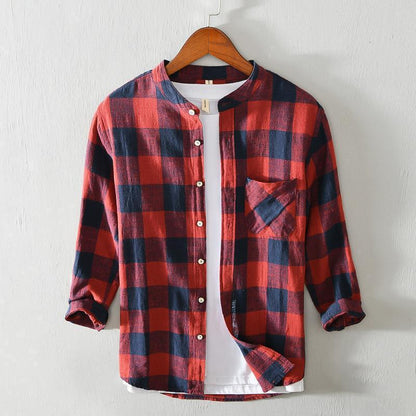 Jonathon – Casual Plaid Shirt Jacket