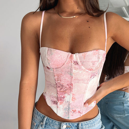Francesca – Sexy Floral Print Sling