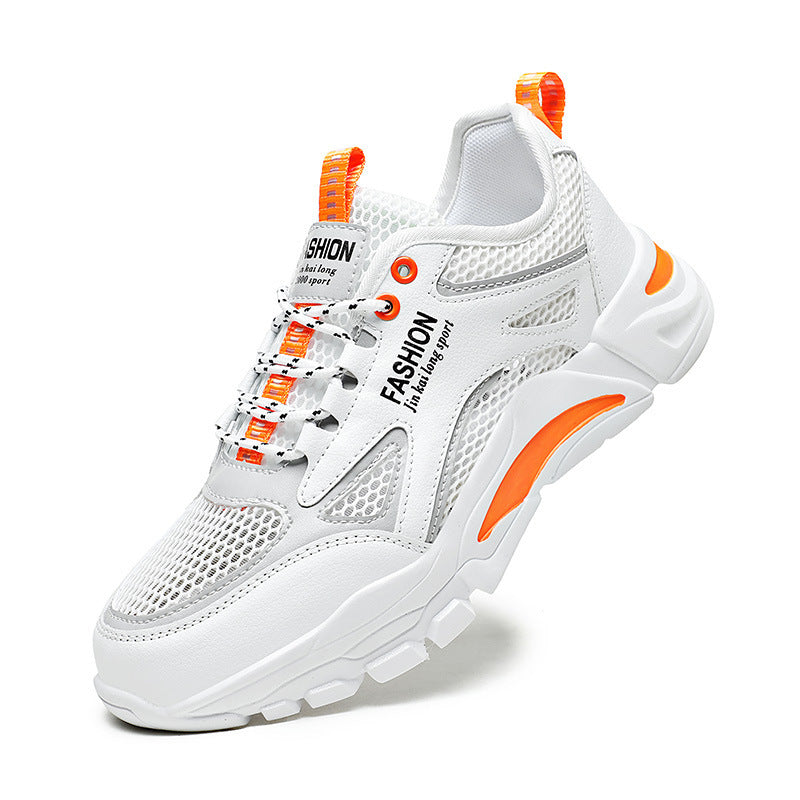 Geoffrey – Youth Running Sneakers with Mesh Design