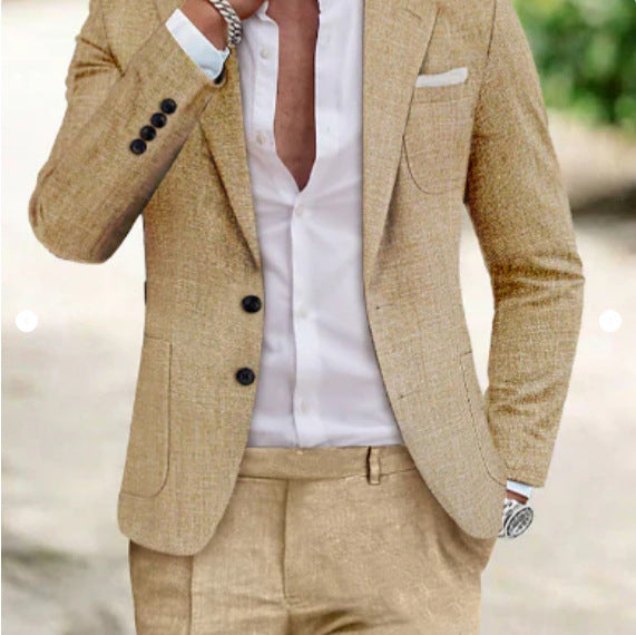 Jack – Two-Button Digital Print Suit