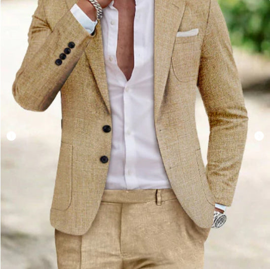 Jack – Two-Button Digital Print Suit