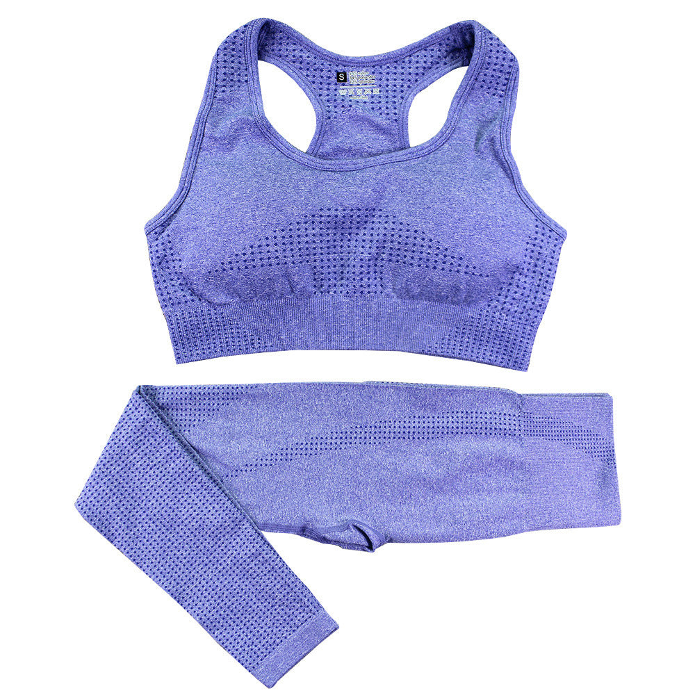 Ann – Seamless Yoga Set with High Waist Leggings