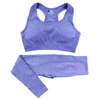 Ann – Seamless Yoga Set with High Waist Leggings