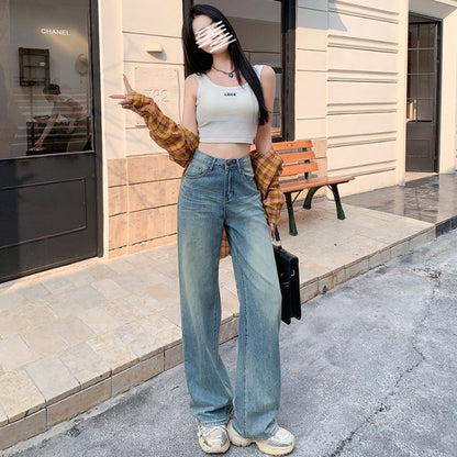 Lily – Glacier Blue Wide-leg Jeans