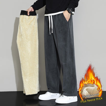Samuel – Men's Winter Casual Cashmere Wide-leg Pants