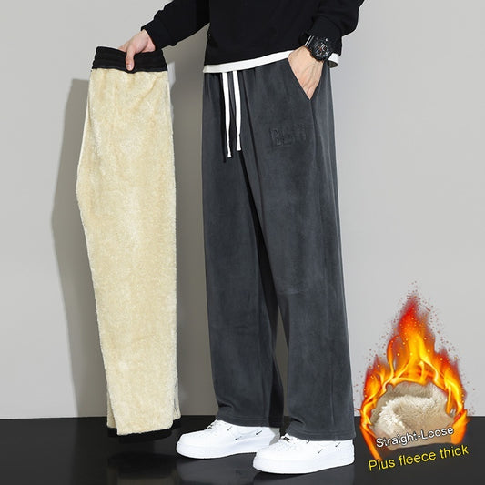 Samuel – Men's Winter Casual Cashmere Wide-leg Pants