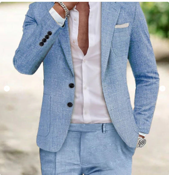 Jack – Two-Button Digital Print Suit