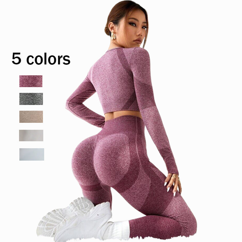 Elizabeth – Peach Hip Yoga Pants