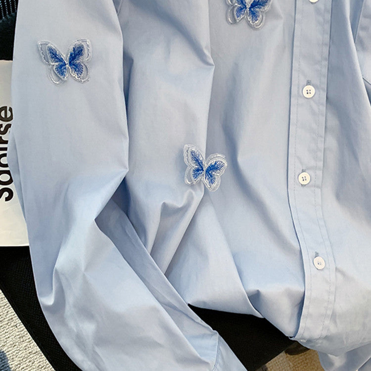 Laura – Women's Fashion Polo with Embroidered Bow