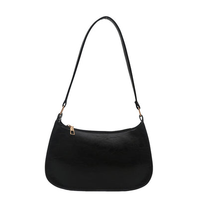 Megan – Retro Simple Textured One-shoulder Bag