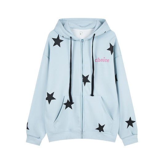 Marion – Star Print Cardigan