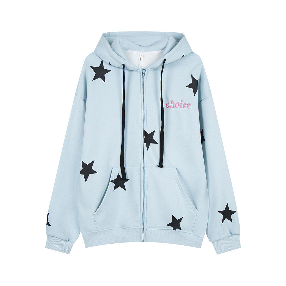 Marion – Star Print Cardigan