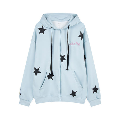 Marion – Star Print Cardigan