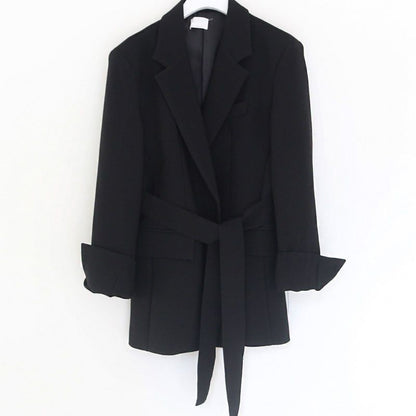 Kate – Elegant Lace-Up Suit Jacket