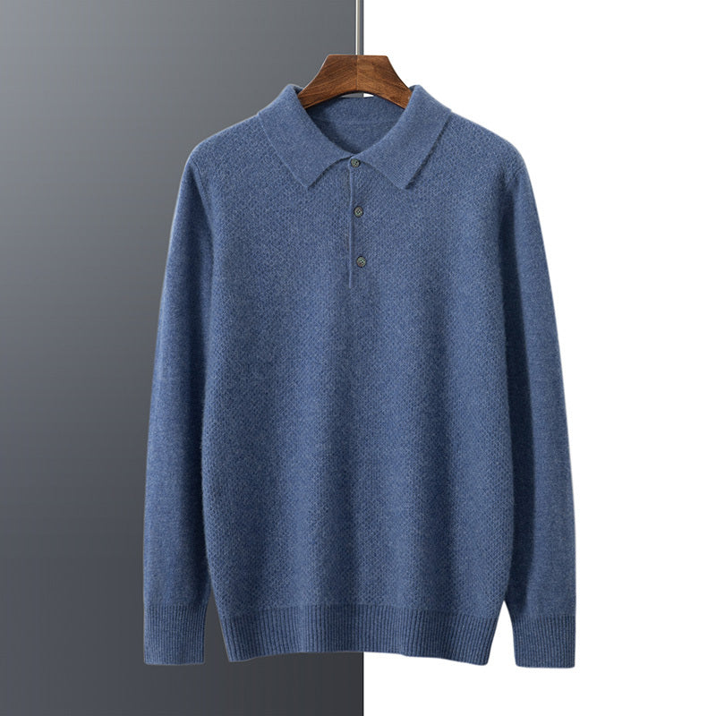 Keith – Men's Cashmere Knit Polo