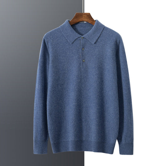 Keith – Men's Cashmere Knit Polo