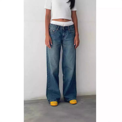 Mary – Wide Leg Denim Pants