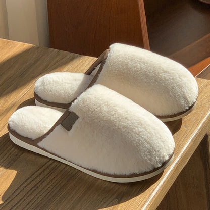 Kathryn – Cozy Vegan Leather Home Slippers