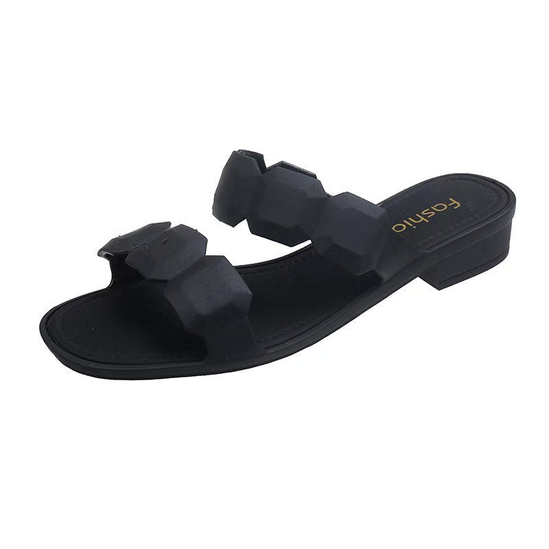 Patricia – Simple Square Toe Sandals