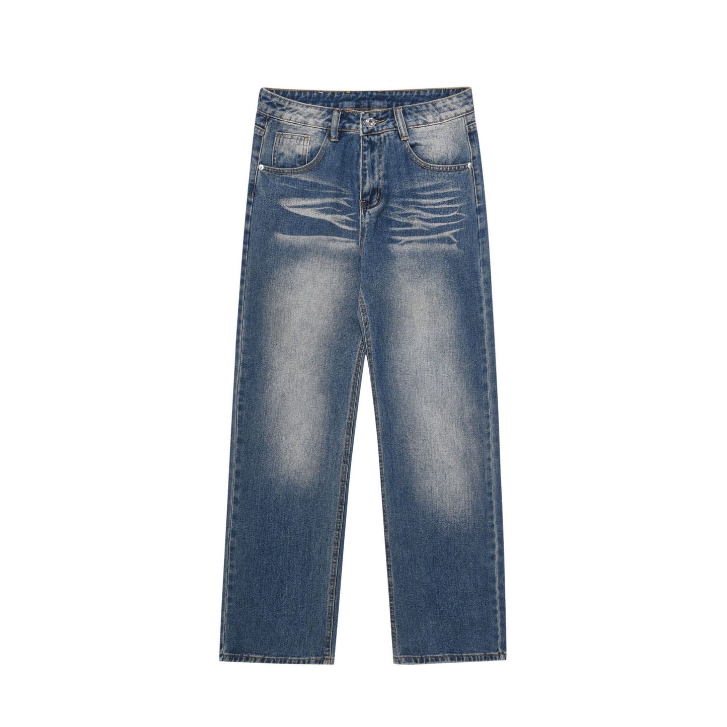 Bryan – Loose Oversize Straight Washed Jeans