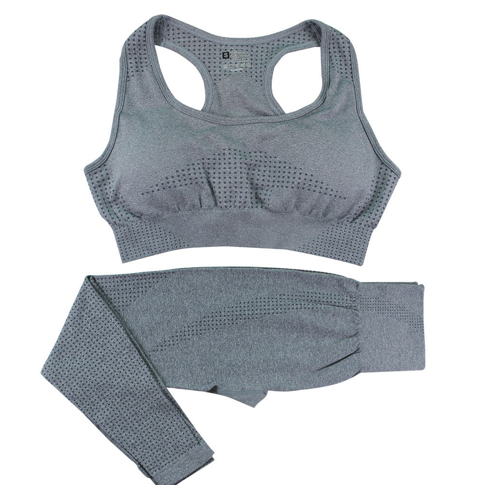 Ann – Seamless Yoga Set with High Waist Leggings
