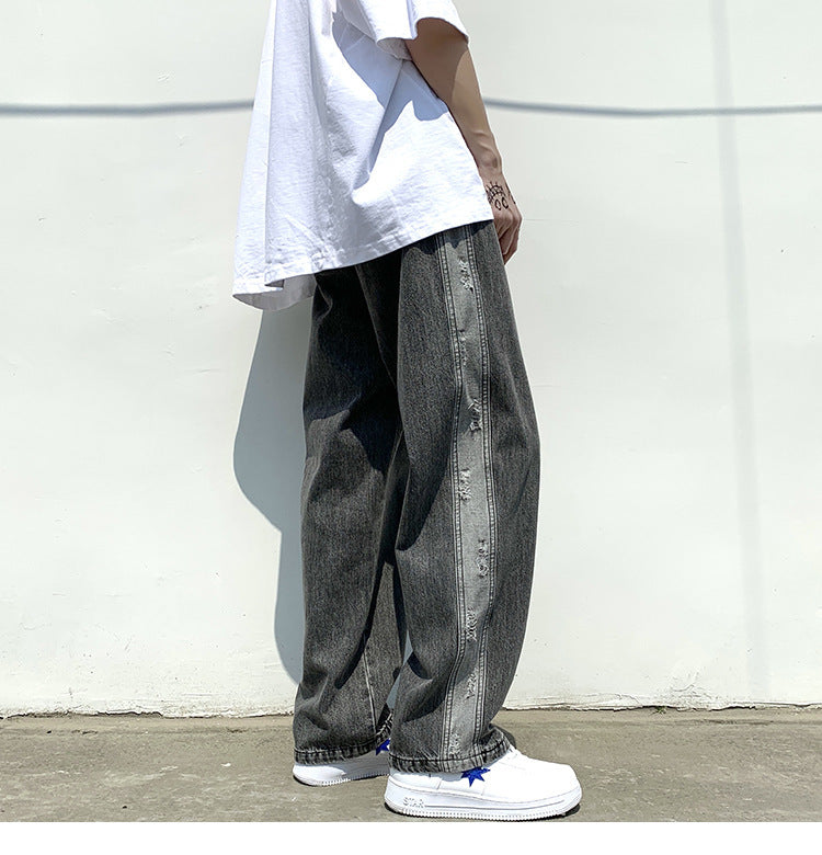 Adam – Men's Wide Leg Summer Trousers