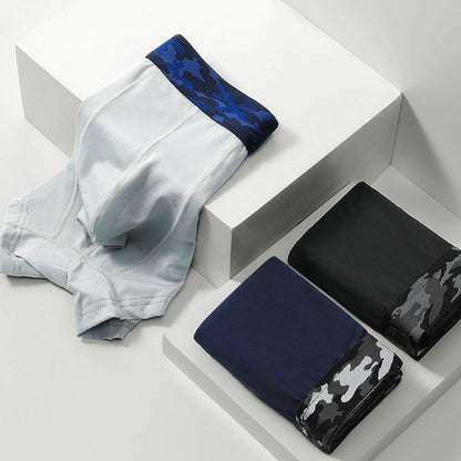 Neville – Seamless Ice Silk Summer Boxer Shorts