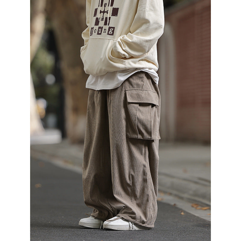Warren – Men's Corduroy Casual Cargo Pants