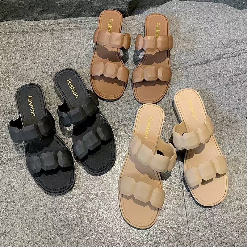 Patricia – Simple Square Toe Sandals