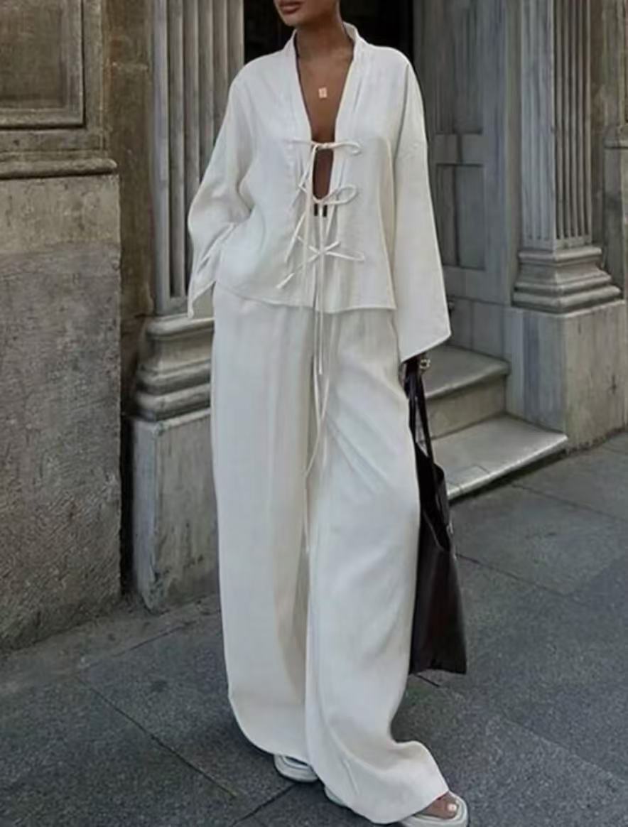 Kelly – Women's Fashion Lace-up Suit