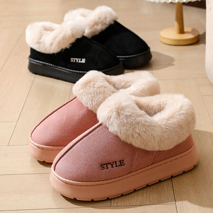 Shannon – Cozy Vegan Suede Snow Boots
