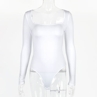 Robyn – Sexy Slim Fit Jumpsuit with Square Collar