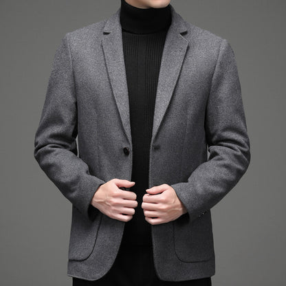 Eric – Casual Woolen Coat for Men