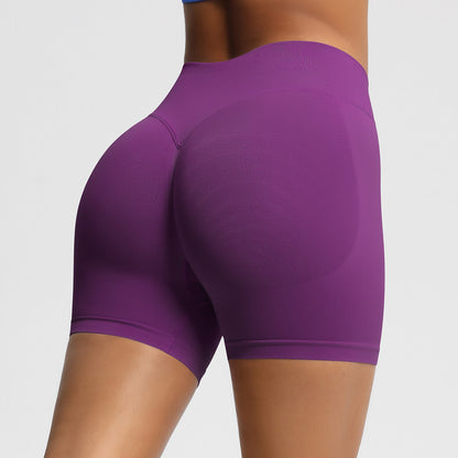 Jennifer – Seamless High Waist Fitness Shorts