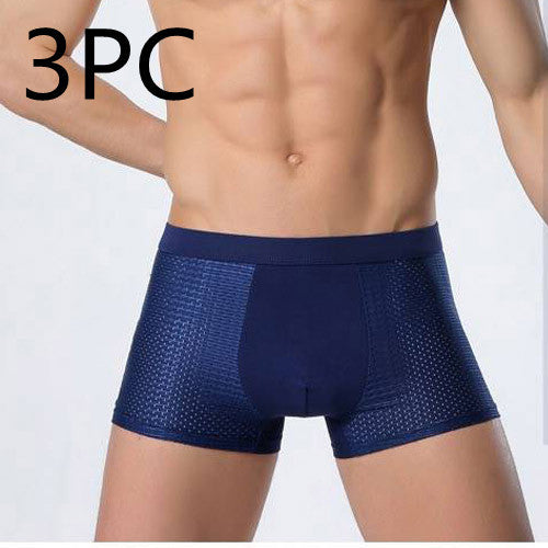 Bradley – Men's Mesh Boxer in Ice Silk