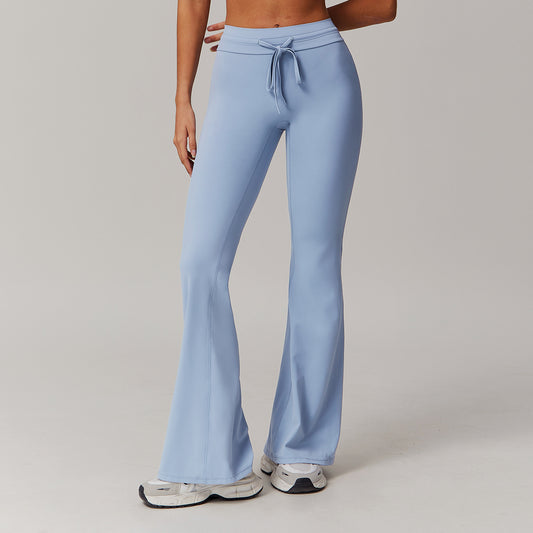 Sara – High Waist Yoga Bell-Bottom Pants