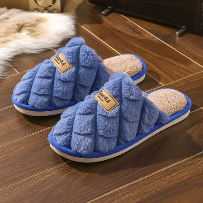 Brenda – Cozy Non-Slip Plush Vegan Slippers