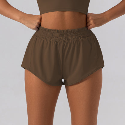 Samantha – Loose High Waisted Yoga Shorts