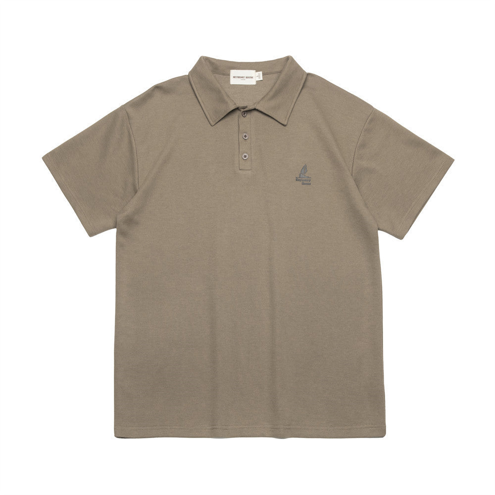 Rhys – Printed Small Icon Polo Shirt for Men