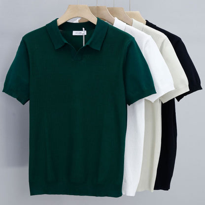 Rory – Summer Knitted Polo Shirt