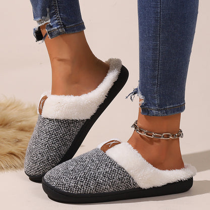 Rebecca – Cozy Vegan Plush Indoor Slippers