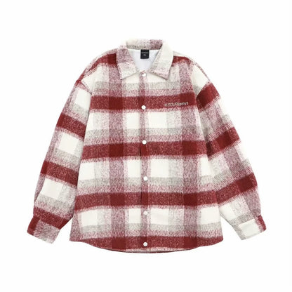 Kathryn – Vintage Plaid Cotton Jacket