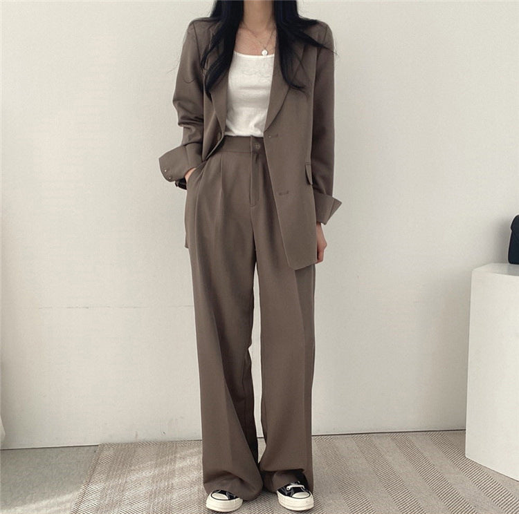 Christine – Korean Style Casual Suit Set