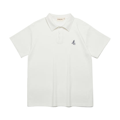 Rhys – Printed Small Icon Polo Shirt for Men