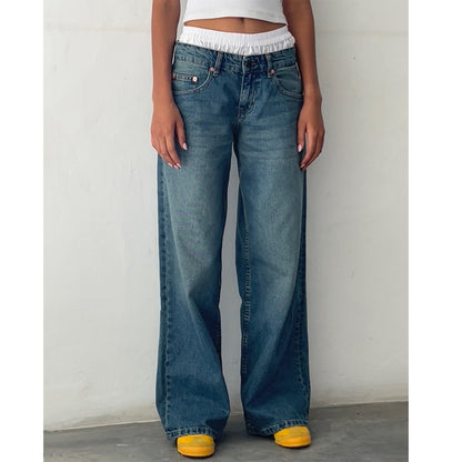 Mary – Wide Leg Denim Pants