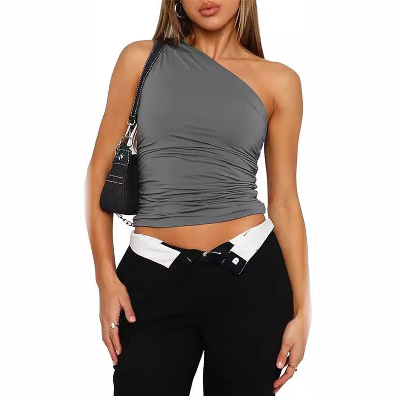 Jessica – Women's Slim Fit Sleeveless T-shirt