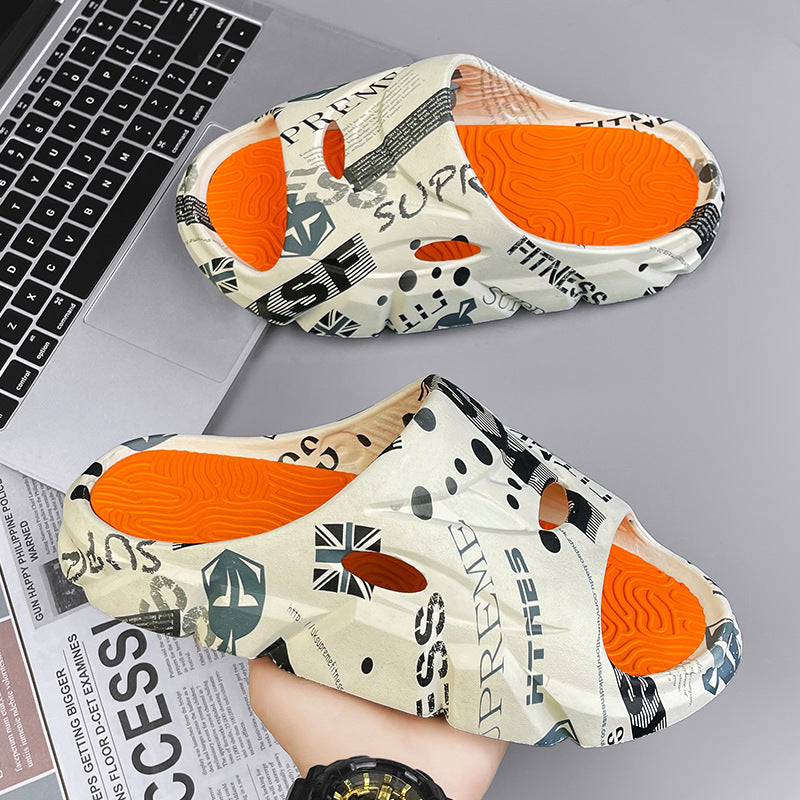 Ray – Men's Stylish Beach Platform Slippers