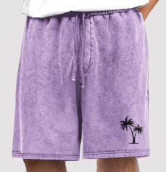 Ross – Men's Beach Shorts with Drawstring Elastic Waist