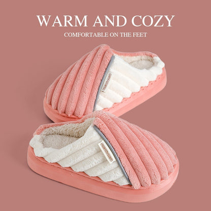 Cliff – Men's Fleece Lined Warm Vegan Suede Slippers