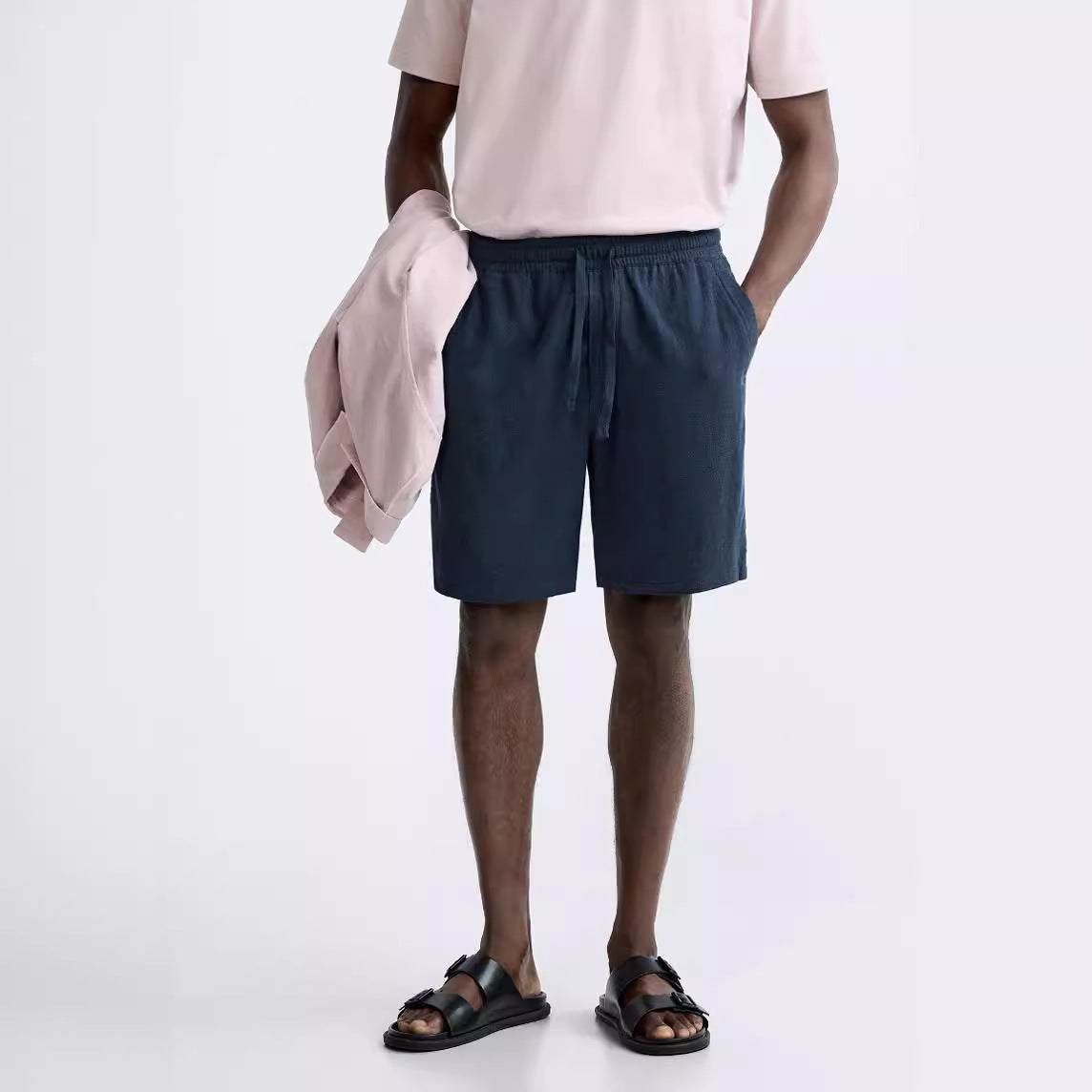 Fred – Casual Linen Blend Shorts